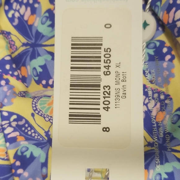 💕FRANKIE'S BIKINIS💕 Gavin Cheeky Bikini Bottom ~ Monarch Butterflies XL NWT - Picture 6 of 11